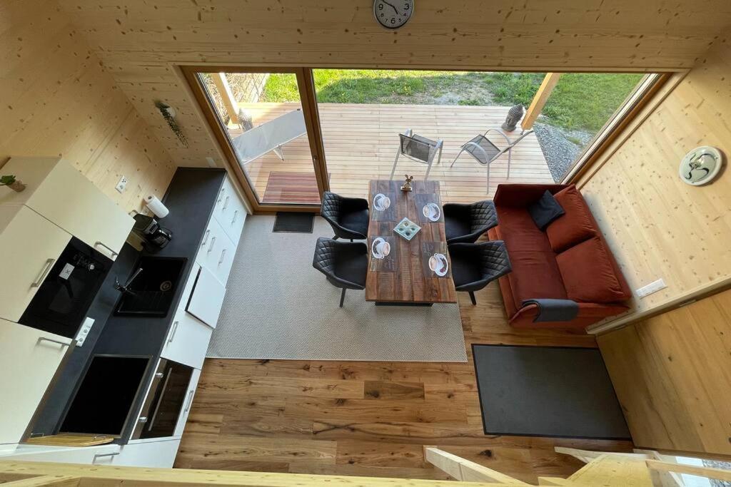 Zweistoeckiges Natur-Holzhaus Mit Berg- & Seesicht Horgenzell Luaran gambar