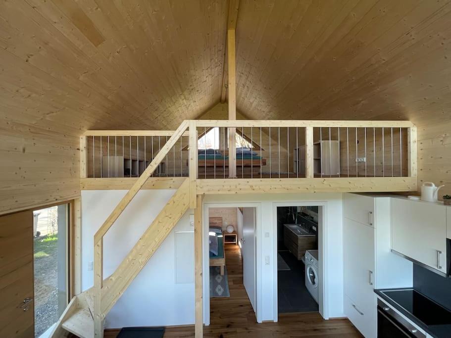 Zweistoeckiges Natur-Holzhaus Mit Berg- & Seesicht Horgenzell Luaran gambar