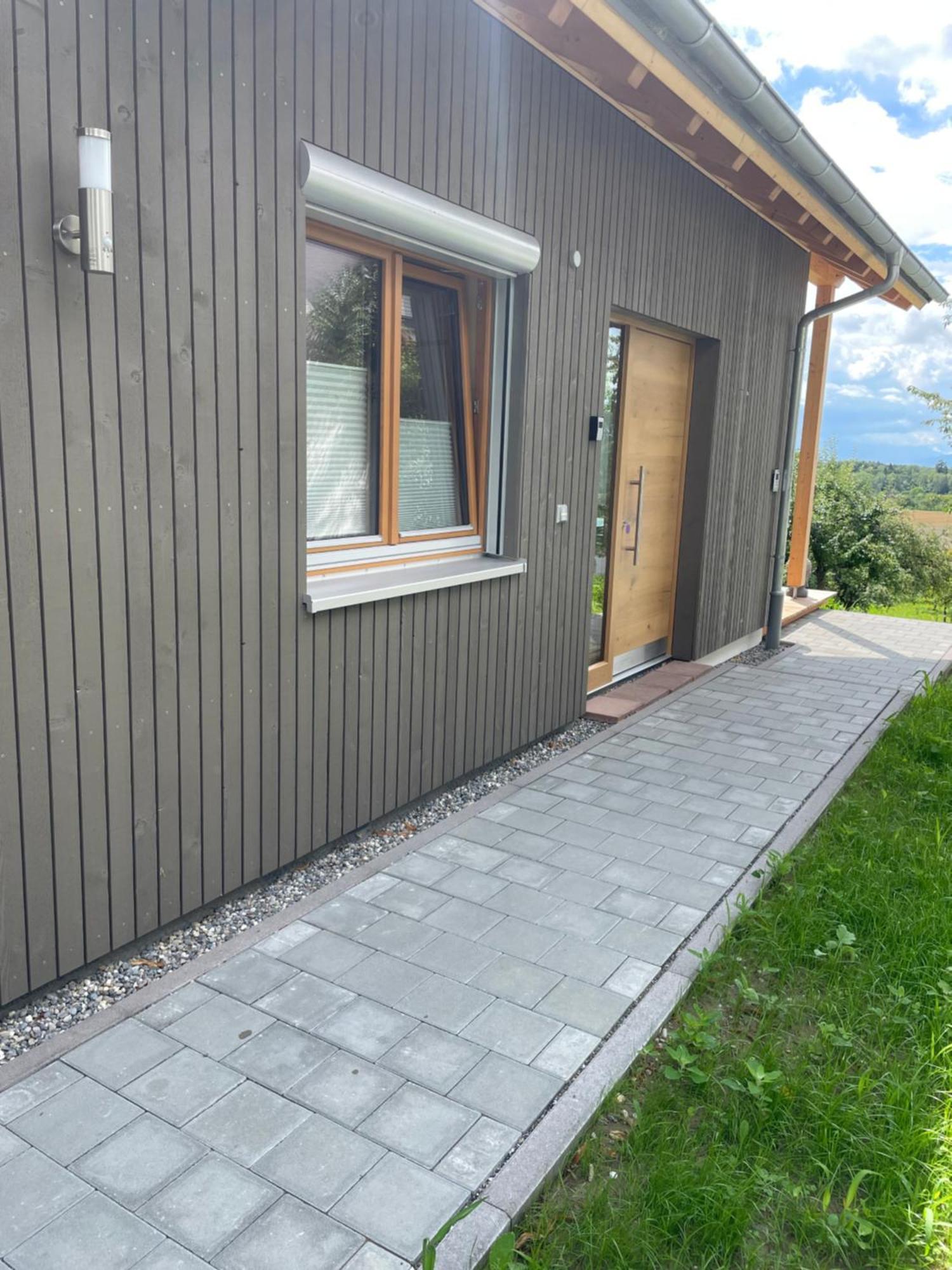 Zweistoeckiges Natur-Holzhaus Mit Berg- & Seesicht Horgenzell Luaran gambar